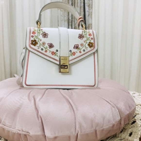Aldo Floral Embellished Bag - Picture 2 of 14